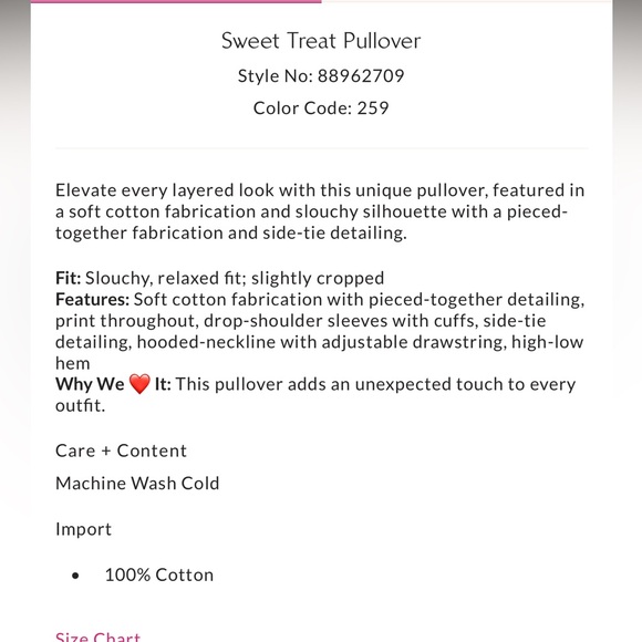 Free People Sweet Treat Embroidered Pullover Hoodie Sweatshirt in Burgundy Combo - Picture 5 of 8